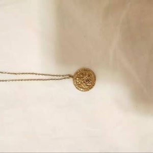 & other stories coin necklace
